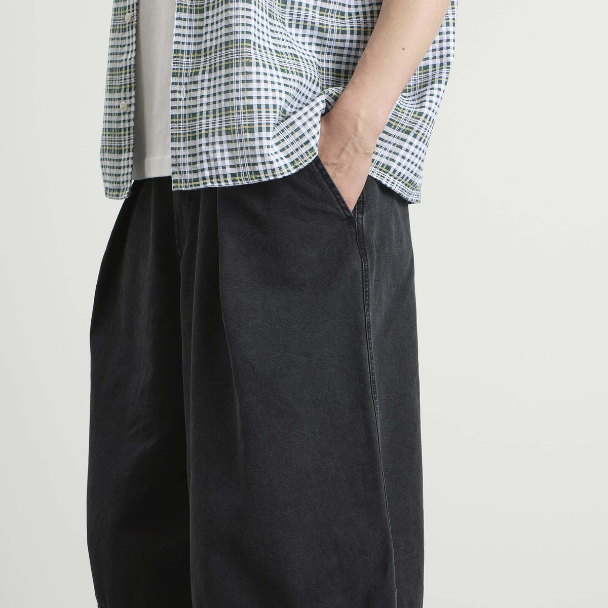 YMC Men's Deadbeat Trouser in Charcoal