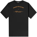 Raf Simons Men's Showroom Dates T-Shirt in Black