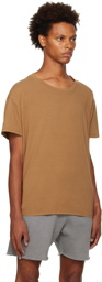 Les Tien Brown Oversized T-Shirt