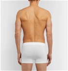 Hanro - Stretch Lyocell and Cotton-Blend Boxer Briefs - White