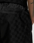 Misbhv Nylon Monogram Shorts Black - Mens - Casual Shorts