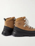 Canada Goose - Journey Rubber and Nubuck-Trimmed Full-Grain Leather Hiking Boots - Brown