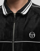 Sergio Tacchini Lioni Velour Jacket Black - Mens - Track Jackets