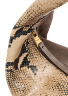 Khaite Olivia Medium Snake-effect Suede and Leather top Handle bag - Multicoloured 1 - One Size
