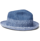 Paul Smith - Straw Trilby - Blue