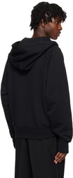 AMI Paris Black Ami de Cœur Hoodie