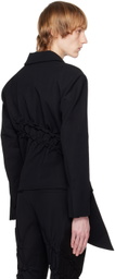 PONDER.ER Black Drip Spiral Blazer