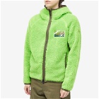 Moncler Grenoble Men's Teddy Fleece Jacket in Bright Green