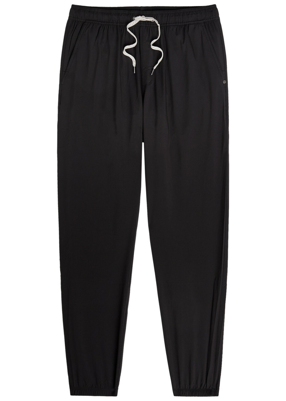 Vuori Kore 28 Stretch-jersey Sweatpants Black