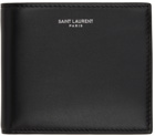 Saint Laurent Black Smooth East/West Wallet