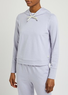 Vuori Halo Essential Hooded Jersey Sweatshirt Lilac