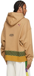 Palm Angels Beige Missoni Edition Knit 'Mind' Hoodie