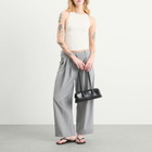 Deiji Studios Women's Tri Pleat Pants in Steele Stripe