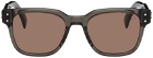 Dunhill Grey Square Sunglasses