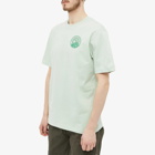 Hikerdelic Men's Core Logo T-Shirt in Smoke Green