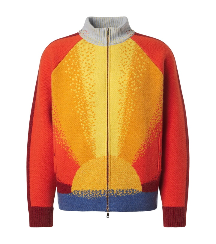 Photo: God's True Cashmere Radiant Sun cashmere zip-up sweater