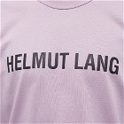 Helmut Lang Men's Core Logo T-Shirt in Wisteria