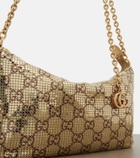 Gucci GG Mini metallic mesh shoulder bag