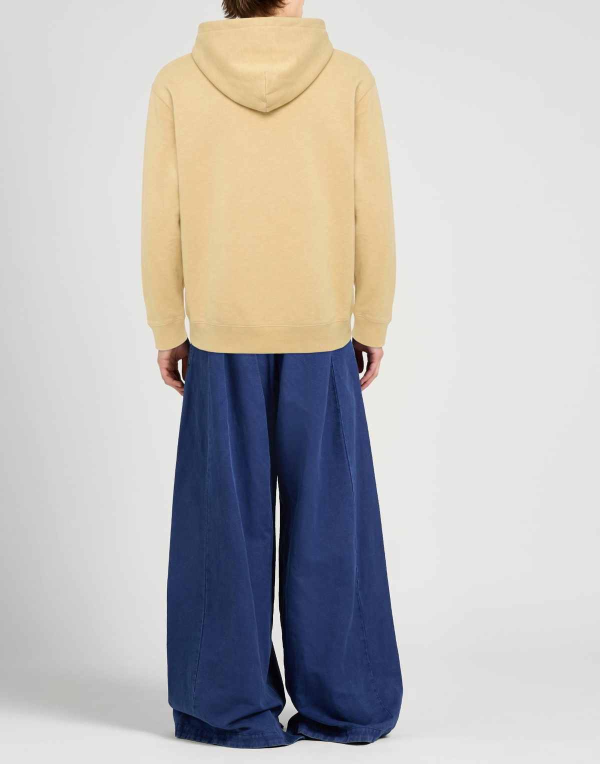 Acne Studios Mens Sweatshirt Pastel in Yellow