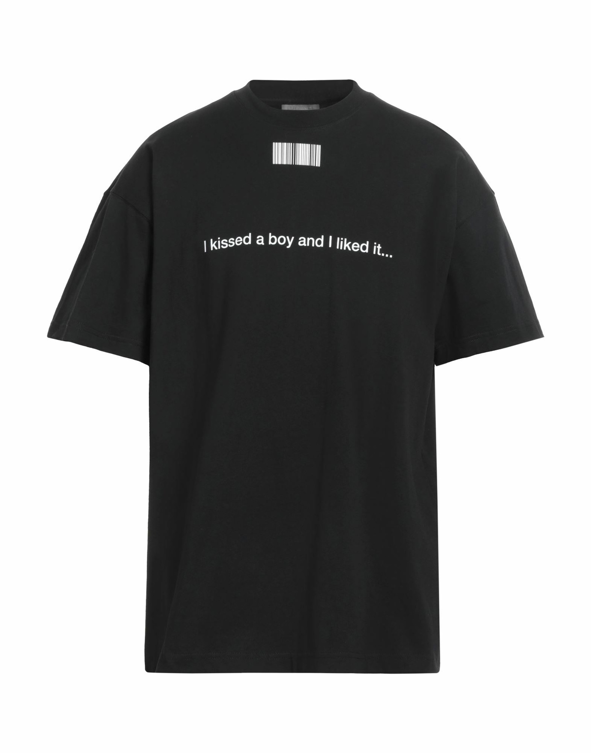 Vetements Mens T-shirt in Black