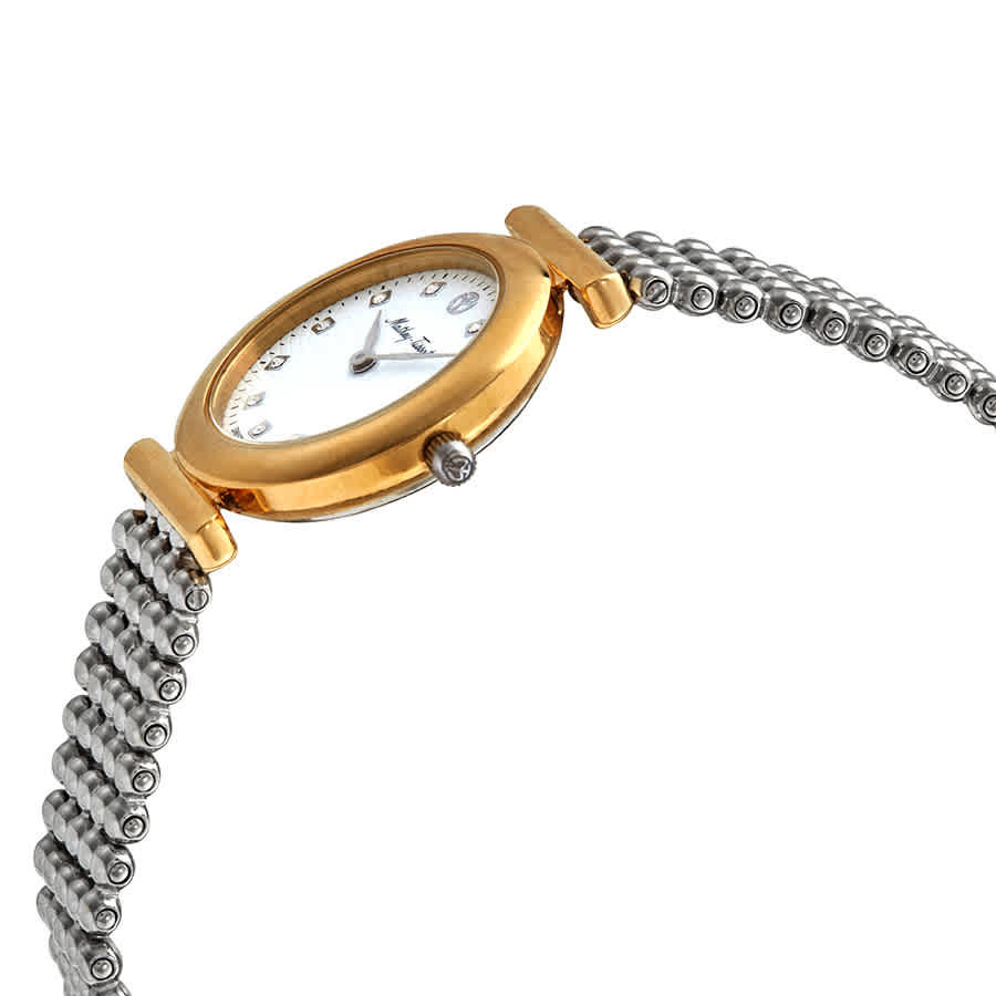 Mathey-Tissot Allure Crystal White Dial Ladies Watch D539BI