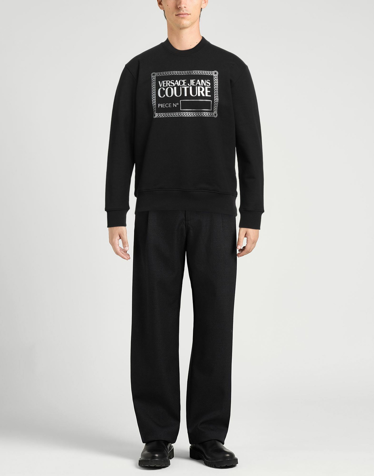 Versace Jeans Couture Mens Sweatshirt in Black