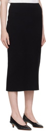 High Sport Black Petra Midi Skirt