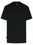 Philipp Plein Black Cotton T-shirt