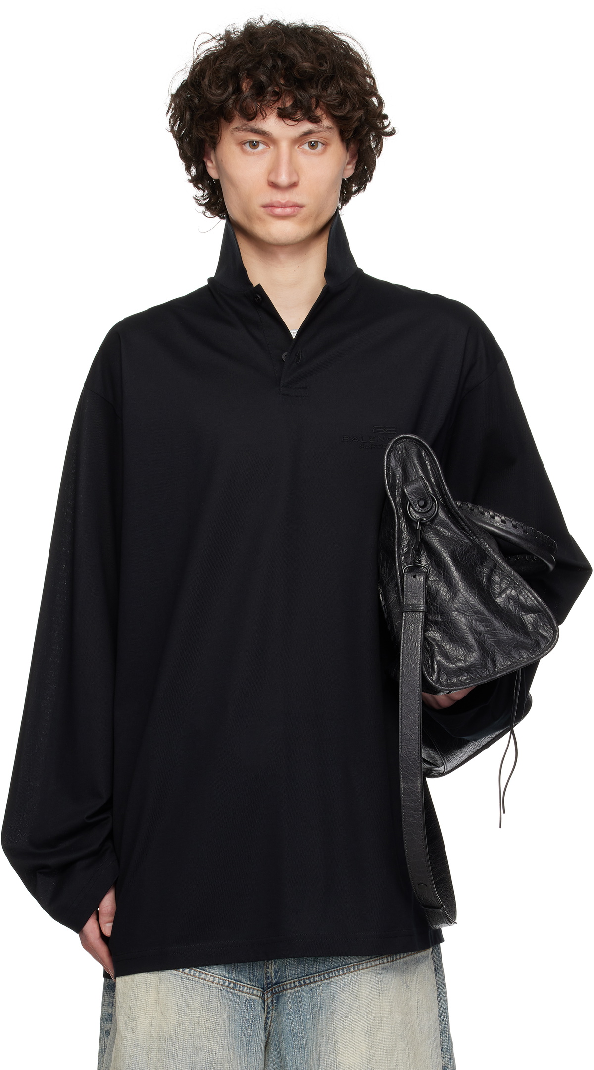 Balenciaga Men Nano Bb Logo Polo main image 1