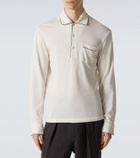 Tom Ford Silk and cotton piqué polo shirt