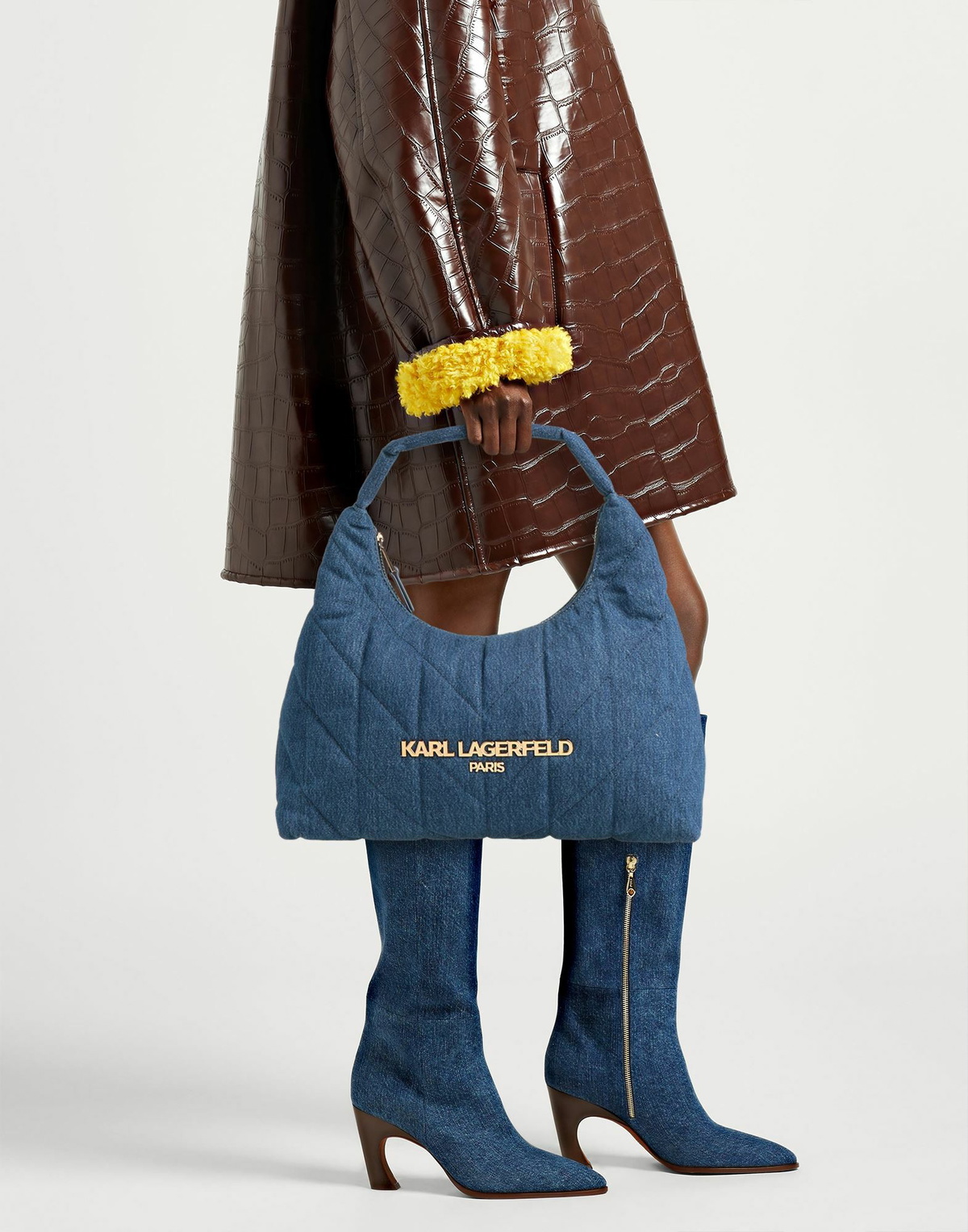 Karl Lagerfeld Womens Handbag in Blue