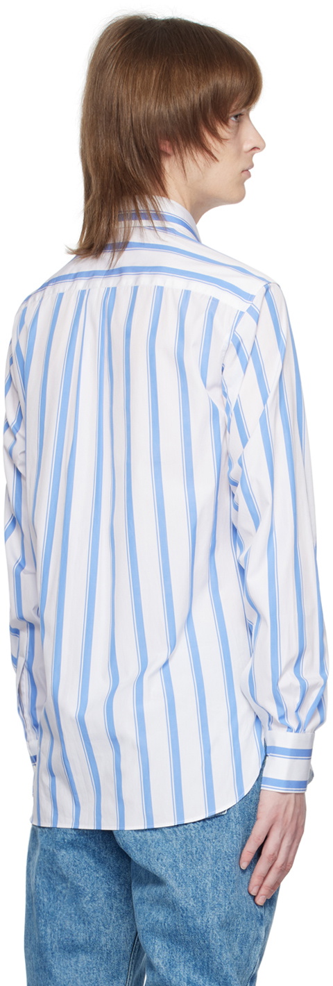 Sébline White Chemise De Garçon Shirt