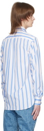 Sébline White Chemise De Garçon Shirt