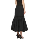 Edit Black Bubble Hem Skirt
