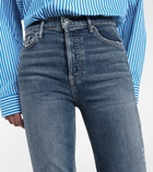 GRLFRND - Reed high-rise cropped skinny jeans