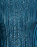 Etro Womens Sweater Deep teal