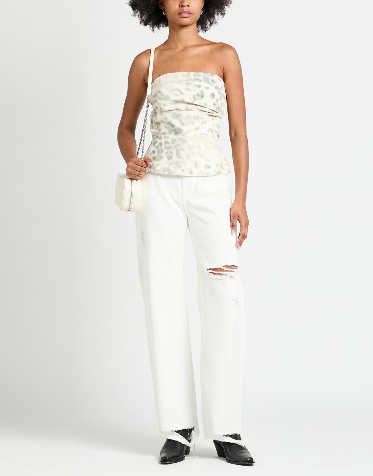 Rotate Birger Christensen Womens Top in Off white