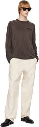 Jacquemus Brown 'Le T-Shirt Jao' Long Sleeve T-Shirt