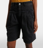 Marant Etoile Iselle denim Bermuda shorts