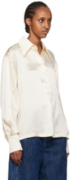 S.S.Daley Off-White Spread Collar Shirt