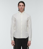 Gucci - Embroidered cotton shirt