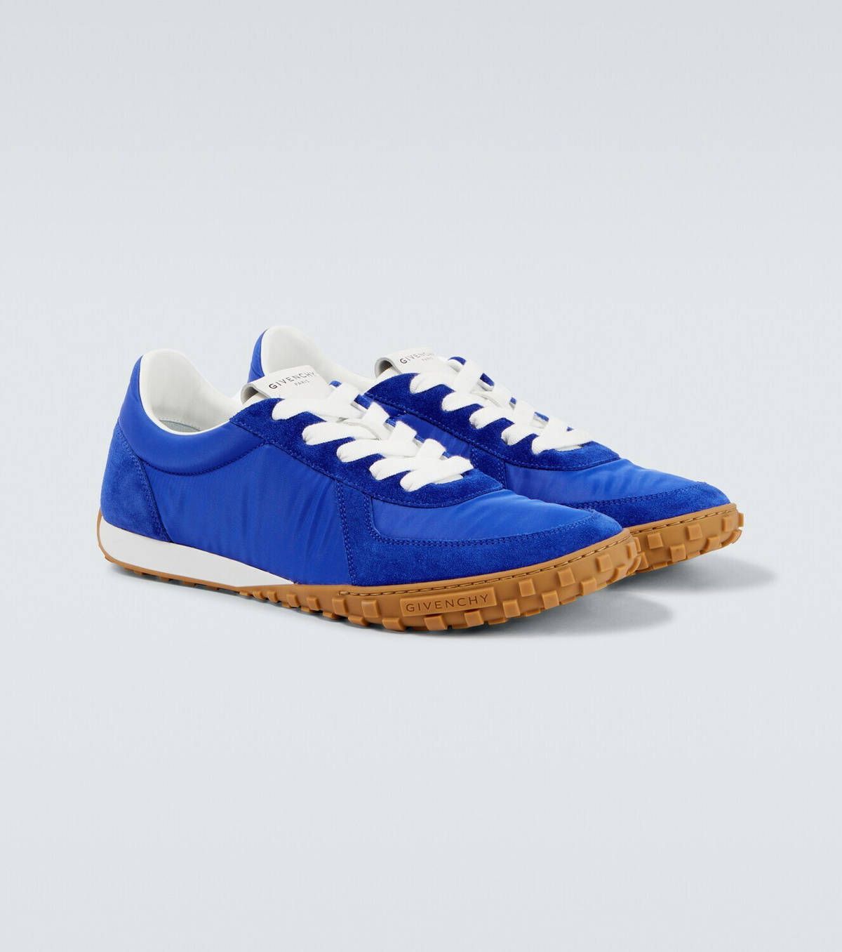 Givenchy Glide suede-trimmed sneakers