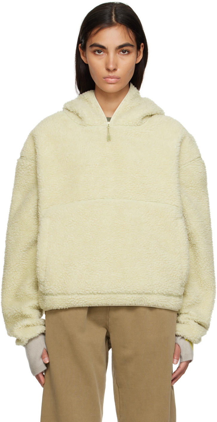 Entire Studios Beige Fluffy Hoodie Entire Studios