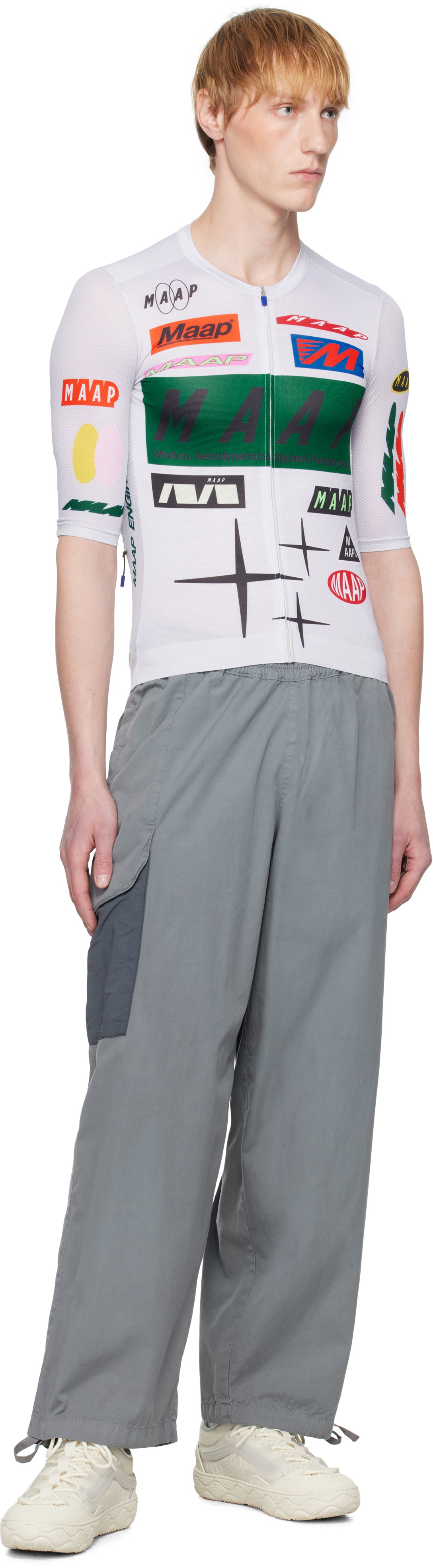 MAAP White Drome Pro Air Jersey 3.0 T-shirt