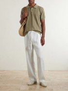 Frescobol Carioca - Vidal Cotton Polo Shirt - Green