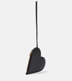 Jil Sander - Heart-shaped leather coin purse