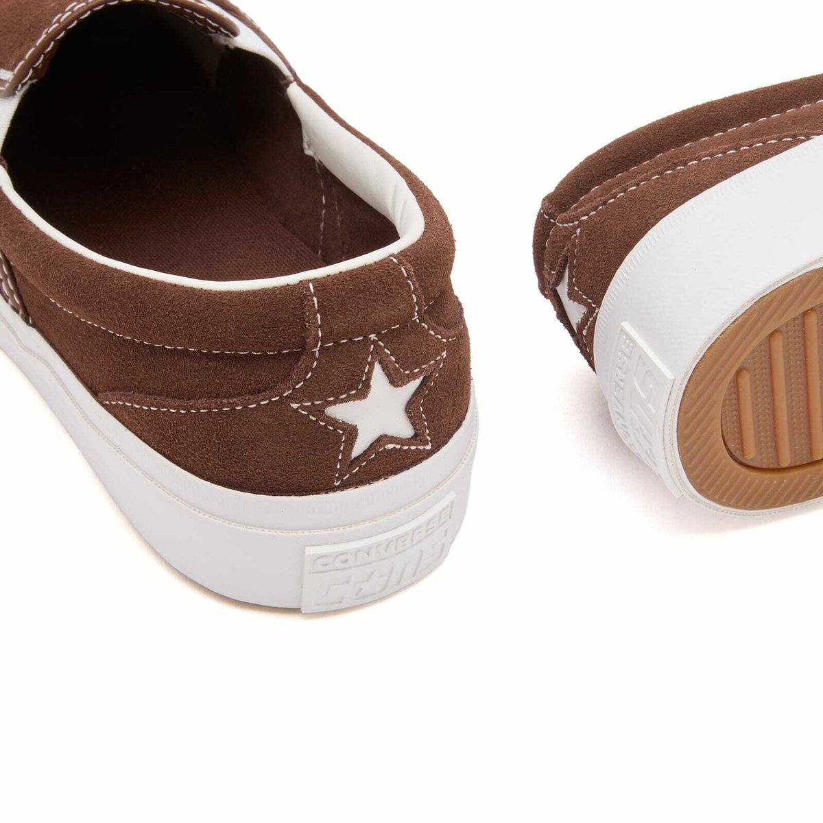 Converse Cons One Star Cc Slip Pro Sneaker in Totally Fudged/White/Gum