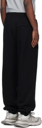 Awake NY Black Crown Logo Sweatpants