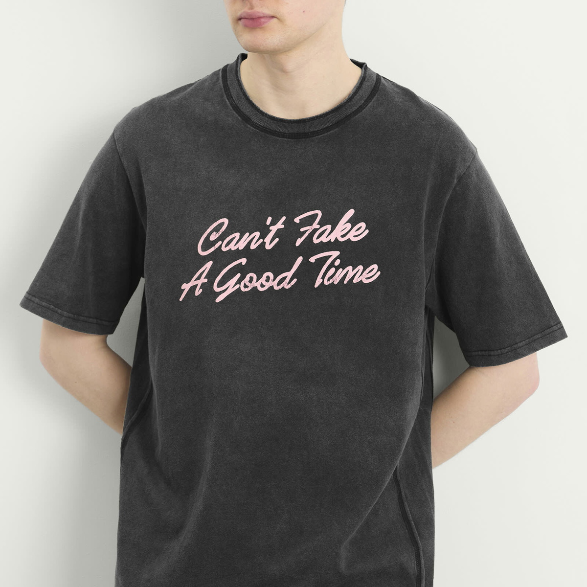 ACMH by Magic Castles Men's Eli T-Shirt in Vintage Black