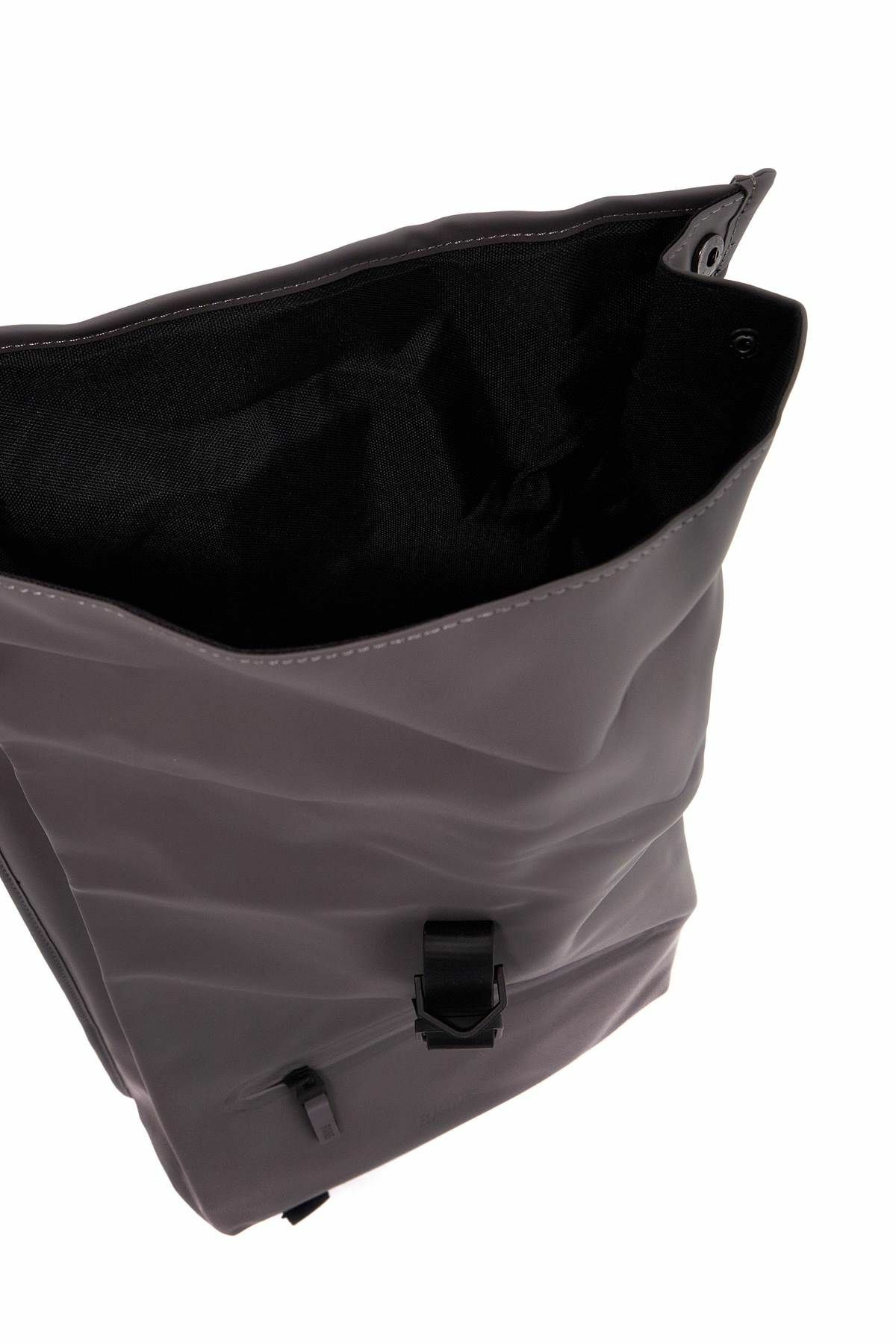 RAINS water-repellent rolltop rucksack Grey